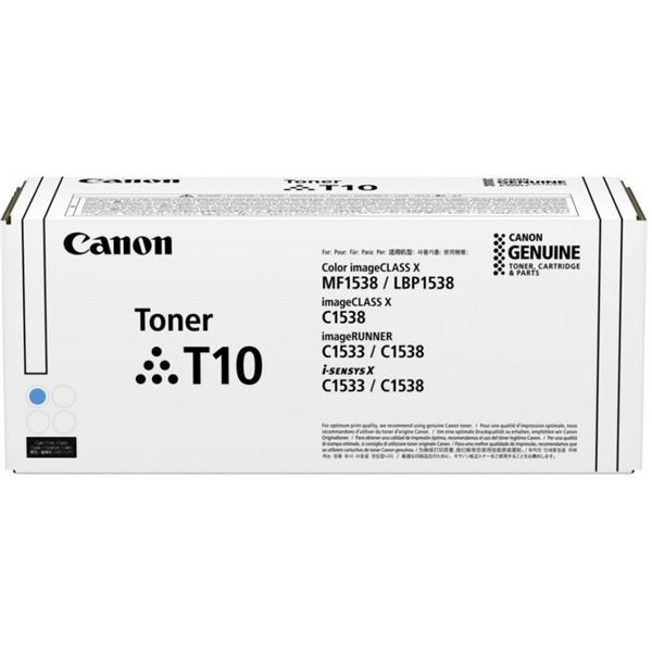 Originální toner Canon T10HC - azurový