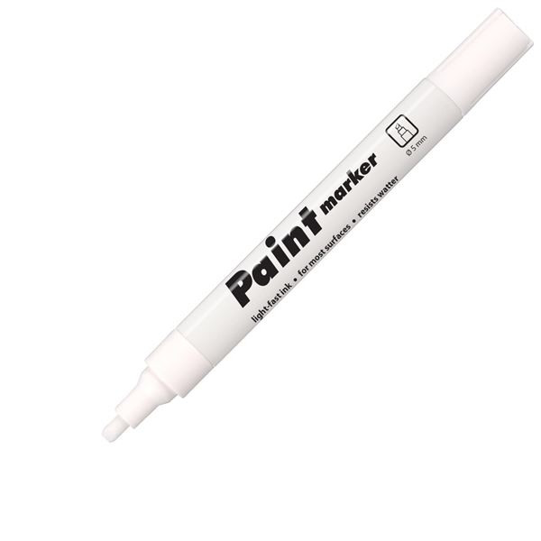Lakový popisovač Centropen 9100, bílý