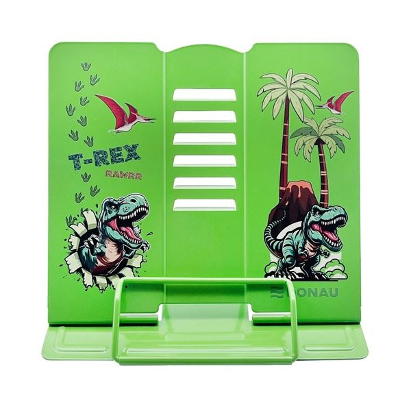 Stojánek na čtení Donau, motiv T-Rex