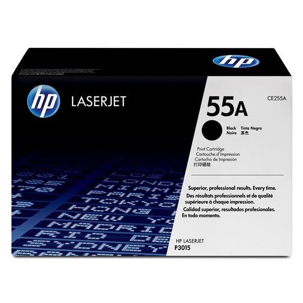 Toner HP CE255A, černý