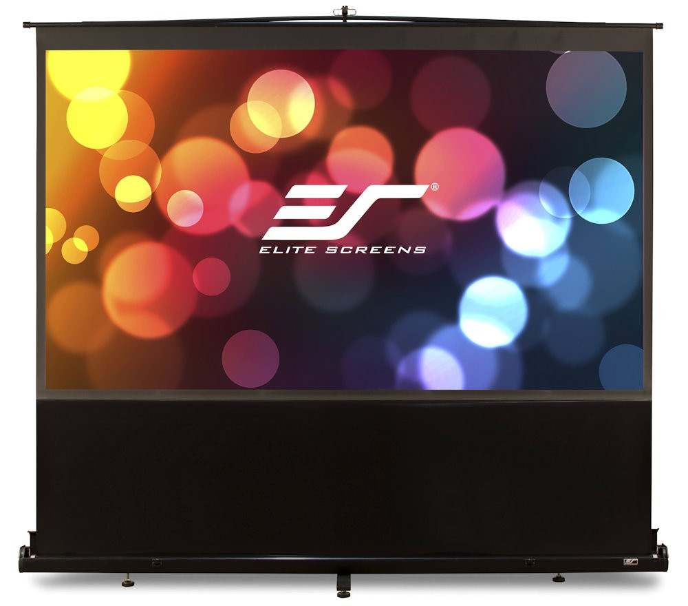 ELITE SCREENS plátno teleskopické od podlahy vzhůru 150" (381cm)/ 4:3/ 228,6×304,8cm/ gain 1.1/ case černý
