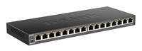 D-Link DGS-1016S 16-port Gigabit Ethernet Switch, fanless
