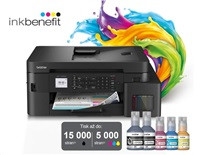 BAZAR - BROTHER multifunkce inkoustová MFC-T930DW - A4 128MB 2400x600 17ppm LCD FAX USB 2.0. WIFI  - INKTANK, INK BENEFI