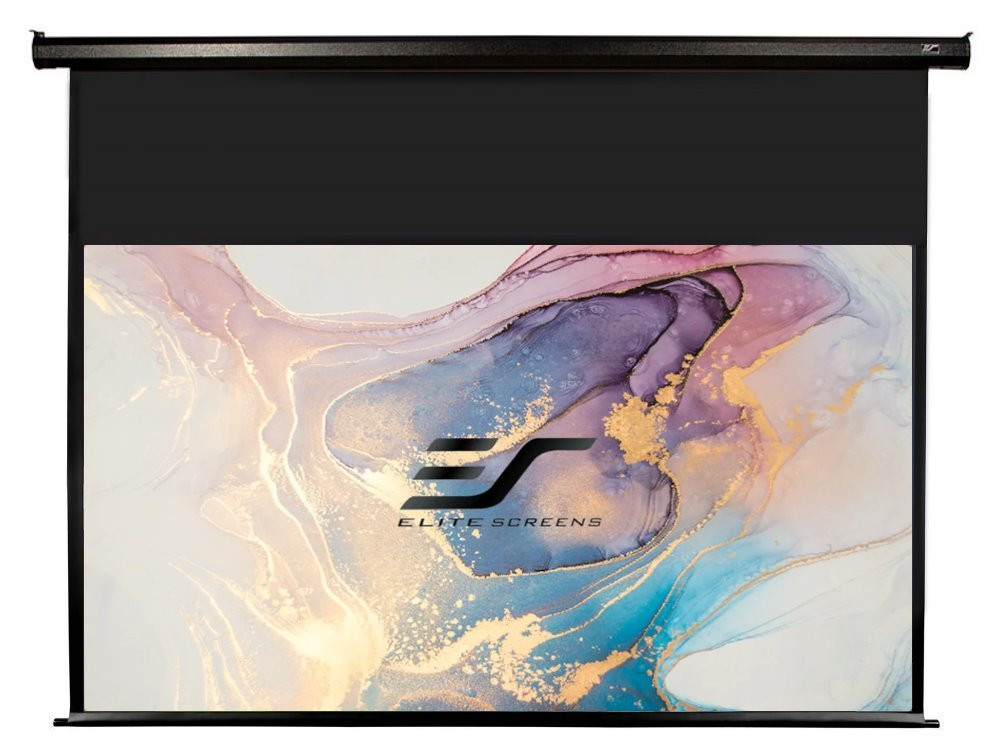 ELITE SCREENS plátno elektrické motorové 150" (381cm)/ 16:9/ 186,9×332cm/ gain 1.1/ case černý/ 24" drop