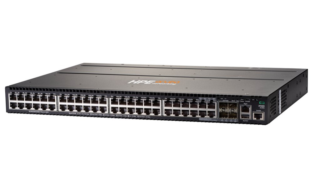 HPE Aruba Networking 2930M 48G with 1-slot Switch