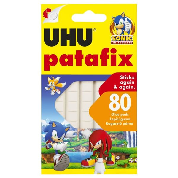 Lepicí guma UHU tac patafix bílá, 80 ks