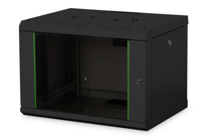 Digitus 7U nástěnná skříňka, Unique Series 420x600x450 mm, barva černá (RAL 9005)