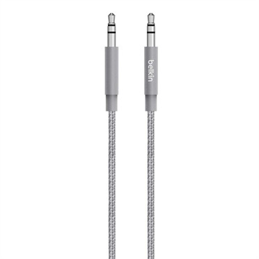 Belkin 3.5mm Jack M/M Metallic MIXIT, 1.2m šedý