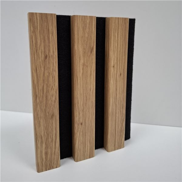 Akustický panel na filcu - 2,08 m2, folie, dub Sar