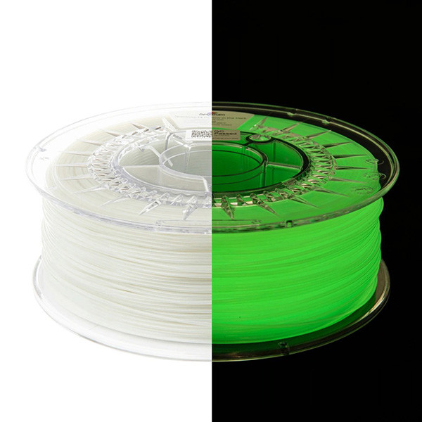 Spectrum Filament PET-G glow in the dark 500g, yellow-green