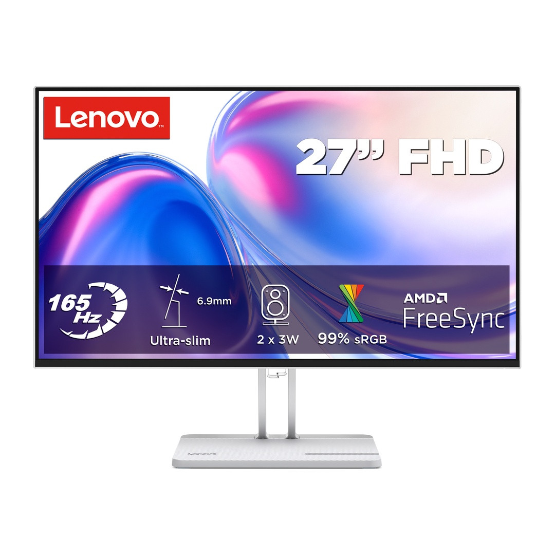 Lenovo/L27-4r/27"/IPS/FHD/165Hz/1ms/Šedá/3R
