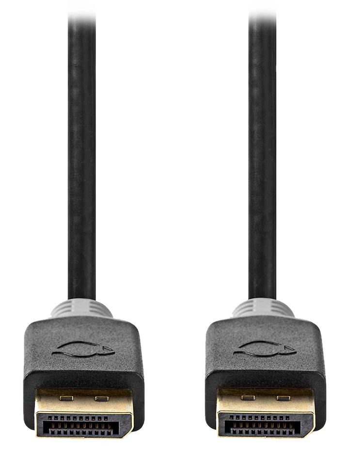 NEDIS DisplayPort 1.4 kabel/ DisplayPort zástrčka – DisplayPort zástrčka/ 8K/ antracitový/ box/ 3m