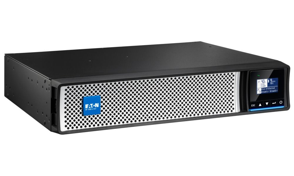 EATON UPS 5P 1550i G2, 1550VA, 1/1 fáze, rack 2U, Netpack, Li-Ion baterie