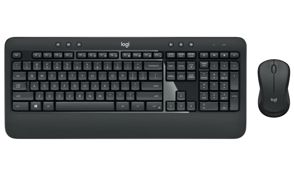 Logitech set klávesnice a myši MK540 ADVANCED/ bezdrátový/ 2.4GHz/ USB přijímač/ US/ černý