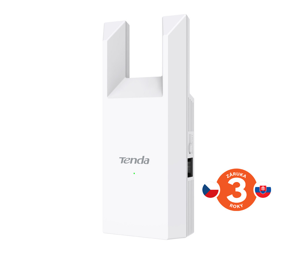 Tenda T10 - WiFi Range Extender with LAN port 100 Mb/s, AP mode, Repeater mode, IPv6, WPS, 300 Mb/s