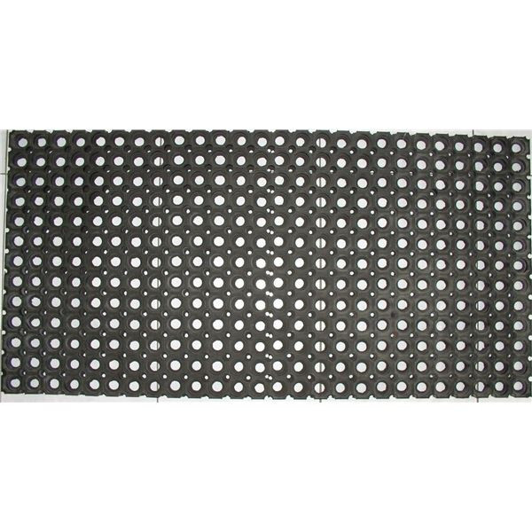 Outdoor rohož, 50 x 100 cm, černá