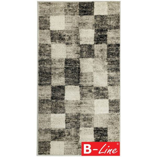 Kusový koberec Square - 190 x 133 cm, béžový/hnědý