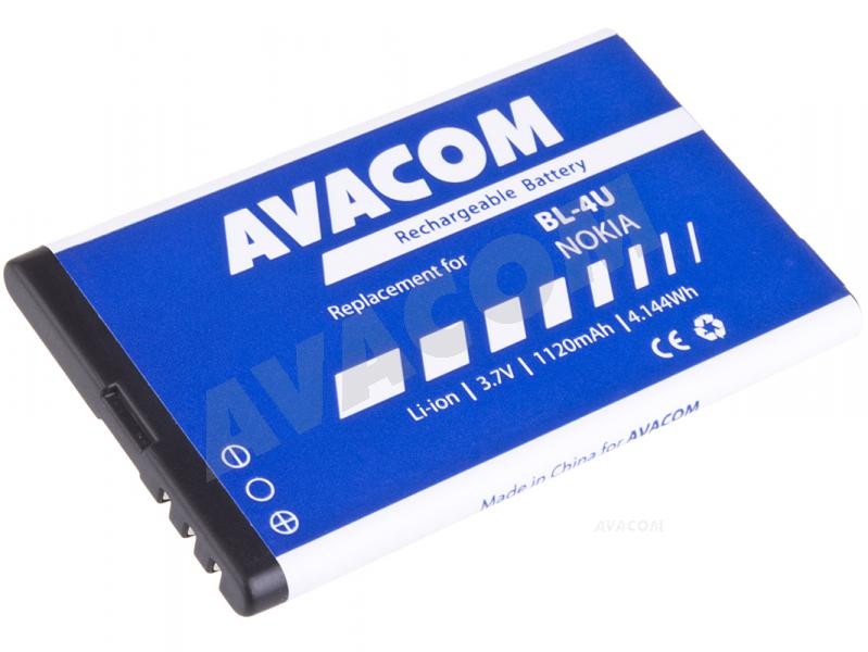 AVACOM Náhradní baterie do mobilu Nokia 5530, CK300, E66, 5530, E75, 5730, Li-Ion 3,7V 1120mAh (náhrada BL-4U)