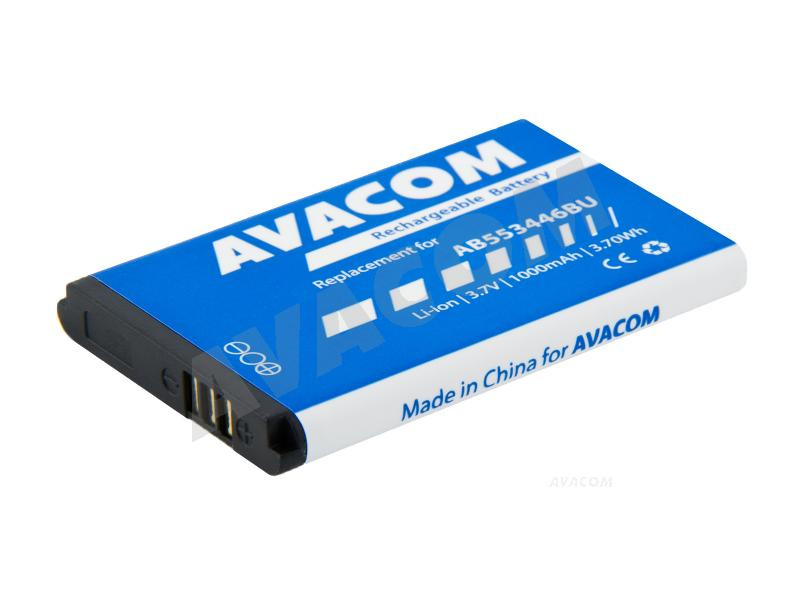 AVACOM Náhradní baterie do mobilu Samsung B2710, C3300 Li-Ion 3,7V 1000mAh, (náhrada AB553446BU)