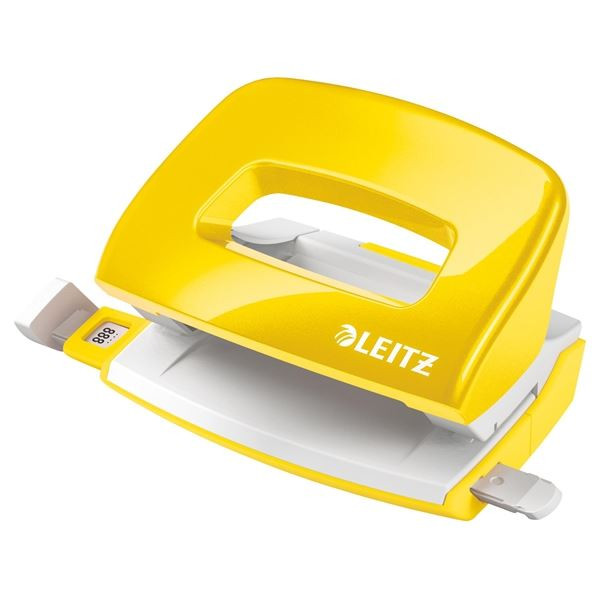 Děrovačka Leitz NeXXt 5060 mini, žlutá