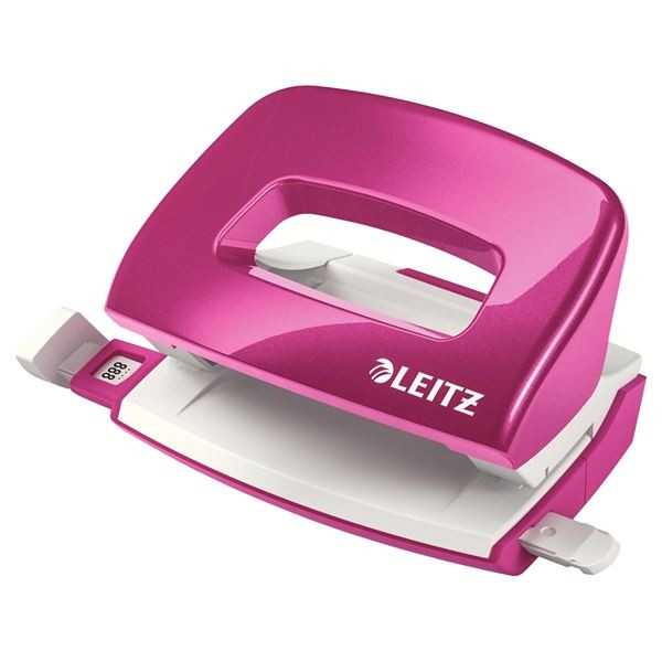 Děrovačka Leitz NeXXt 5060 mini, metalická růžová