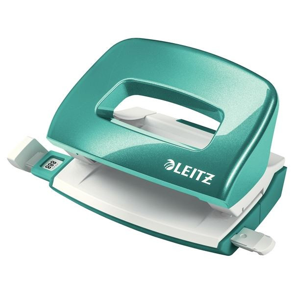 Děrovačka Leitz NeXXt 5060 mini, ledově modrá