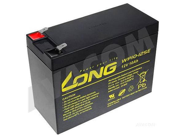 Avacom Long Baterie 12V 10Ah olověný akumulátor DeepCycle AGM F2