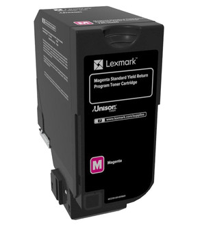 Lexmark CS720, CS725, CX725 Magenta Standard Yield Return Programme Toner Cartridge - 7 000 stran