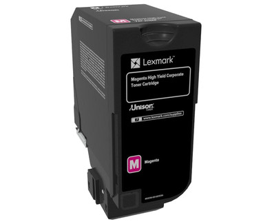 Lexmark toner 74C2HME / Magenta / 12 000 stran / Corporate 