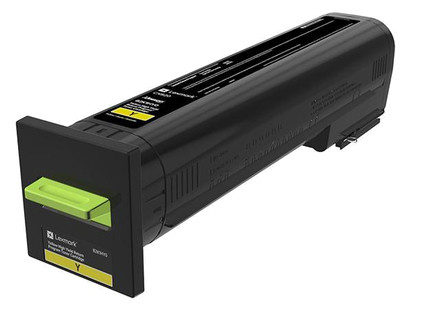 Lexmark CX82x, CX860 Yellow High Yield Return Program Toner Cartridge - 17 000 stran