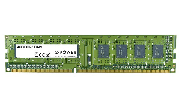 2-Power 4GB MultiSpeed 1066/1333/1600 MHz DDR3 Non-ECC DIMM 2Rx8(  DOŽIVOTNÍ ZÁRUKA )