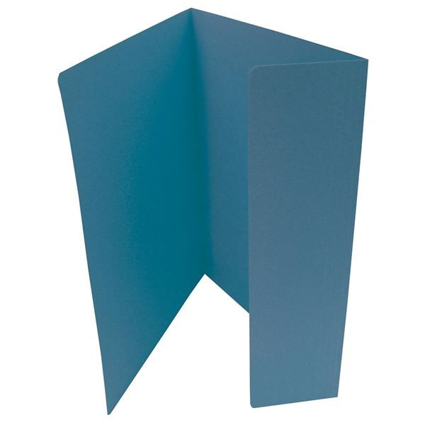 Papír.desky s 1 chlopní HIT Office A4  modré, 20ks