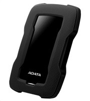 ADATA Externí HDD 1TB 2,5" USB 3.1 HD330, BLACK COLOR BOX, černý (gumový, nárazu odolný)