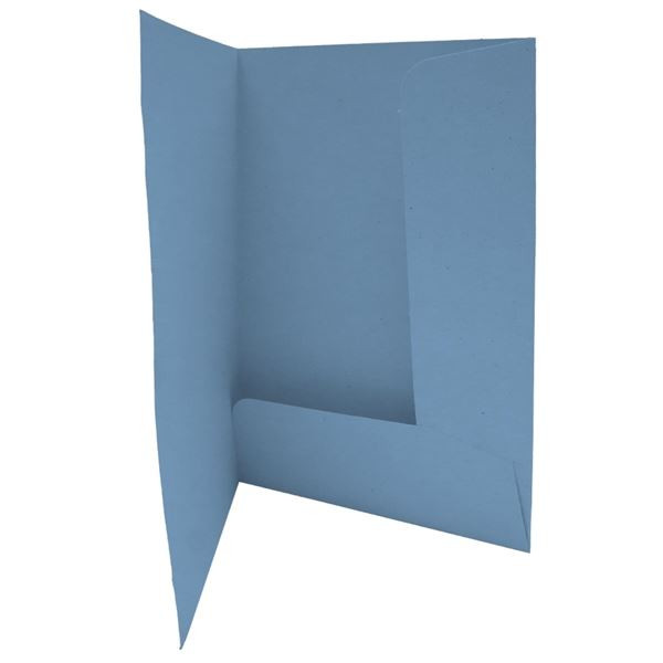 Pap.desky HIT Office,dvě chlopně,A4,modré,1 ks