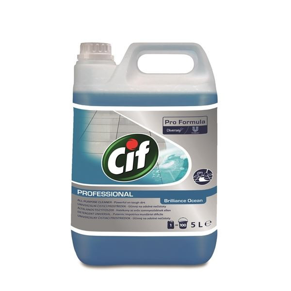 Čisticí prostředek Cif Brilliance ocean, 5 l
