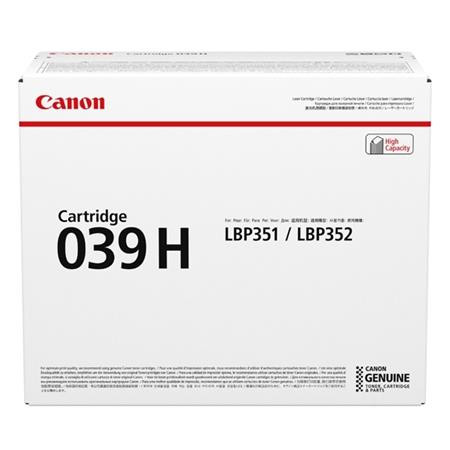Canon Cartridge 039 H / Black / 25000str.