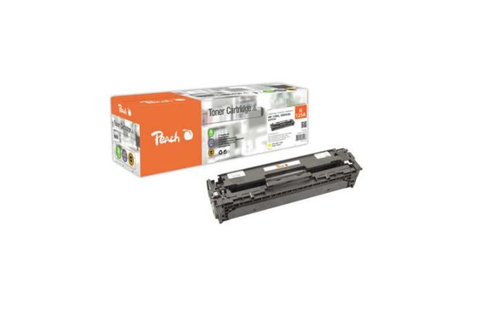 PEACH kompatibilní toner HP CB542A, No 125A, žlutá, 1400 výnos