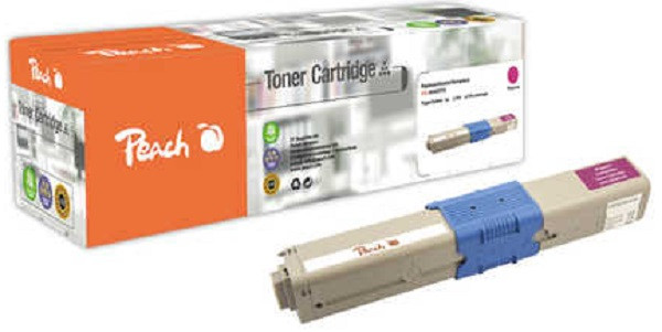 PEACH kompatibilní toner OKI 44469705, magenta, 2000 výnos
