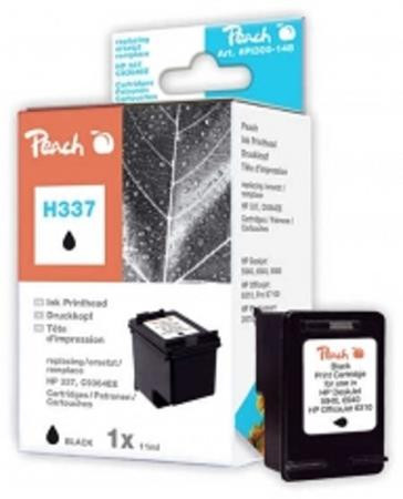 PEACH kompatibilní cartridge HP C9364E No.337, Black, 19 ml