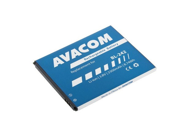 AVACOM Náhradní baterie do mobilu Lenovo A6000 Li-Ion 3,8V 2300mAh (náhrada BL242)