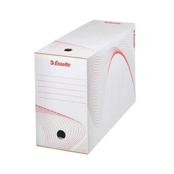 Archivační krabice Standard Esselte bílá 15,0 cm