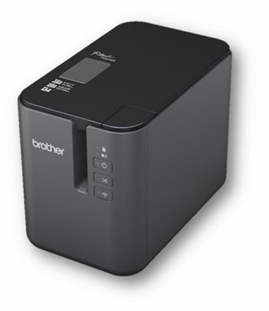 Brother PT-P900WC, tiskárna samolepících štítků, USB, WiFi, sériový port, připojitelná k PC