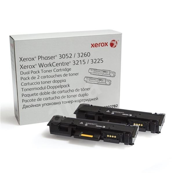 Toner Xerox 106R02782, černý, dvojbalení