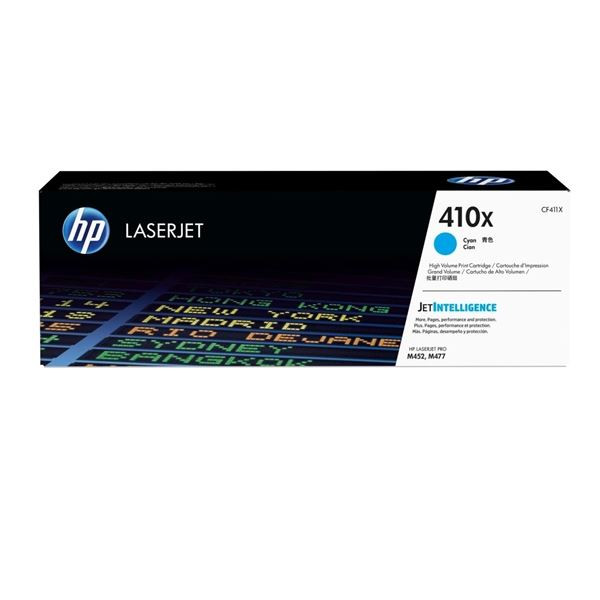 Toner HP CF411X, azurový