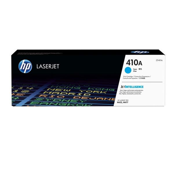 Toner HP CF411A, azurový