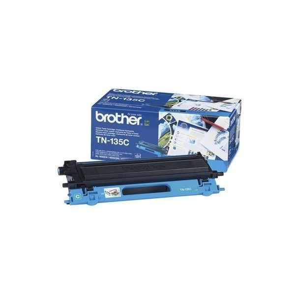 Toner Brother TN-135C, azurový