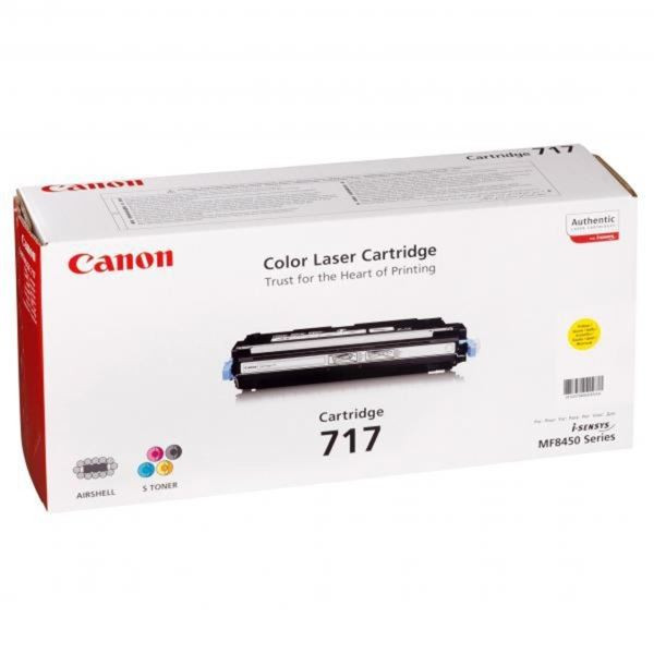 Toner Canon CRG717Y, žlutý
