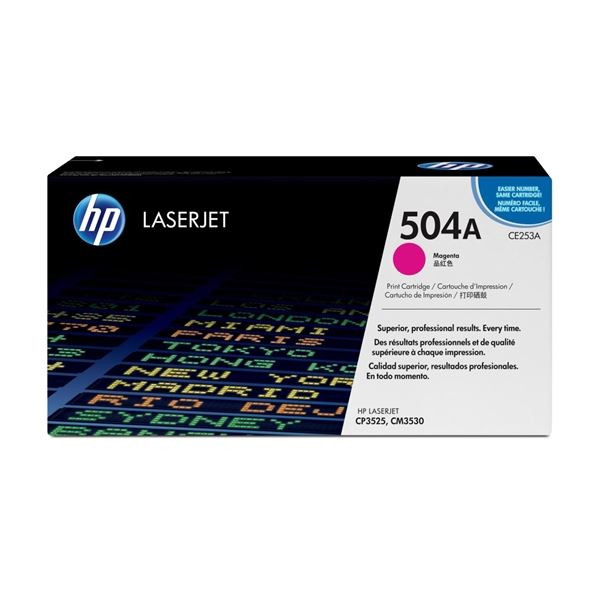 Toner HP CE253A, purpurový