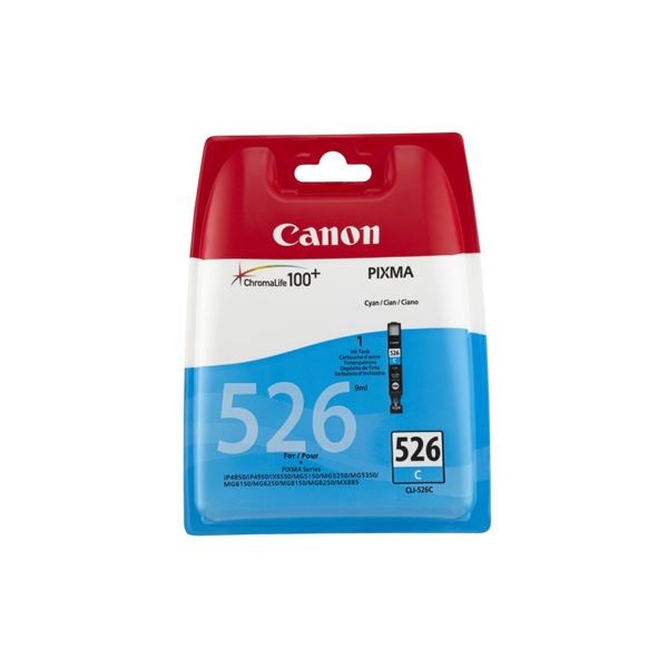 Inkoust Canon CLI-526C, azurový