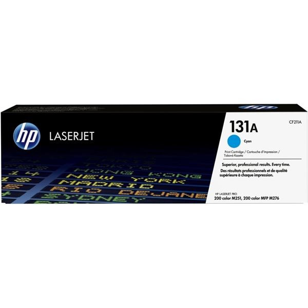 Toner HP CF211A, azurový